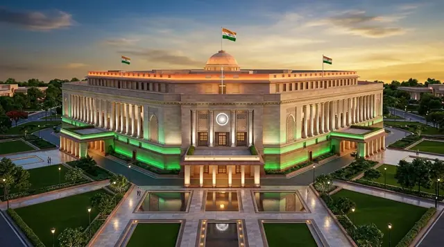 Indian Parliament Sansad Bhavan - RozgarOne